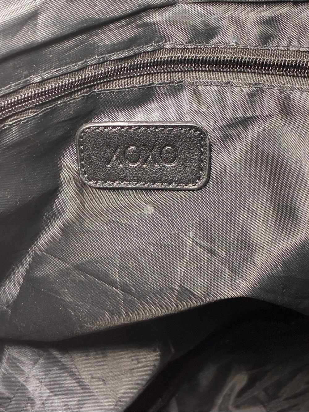 XOXO Men’s Hot Pink Mesh Backpack with Black Trim and Branded Straps - Picture 3 of 5